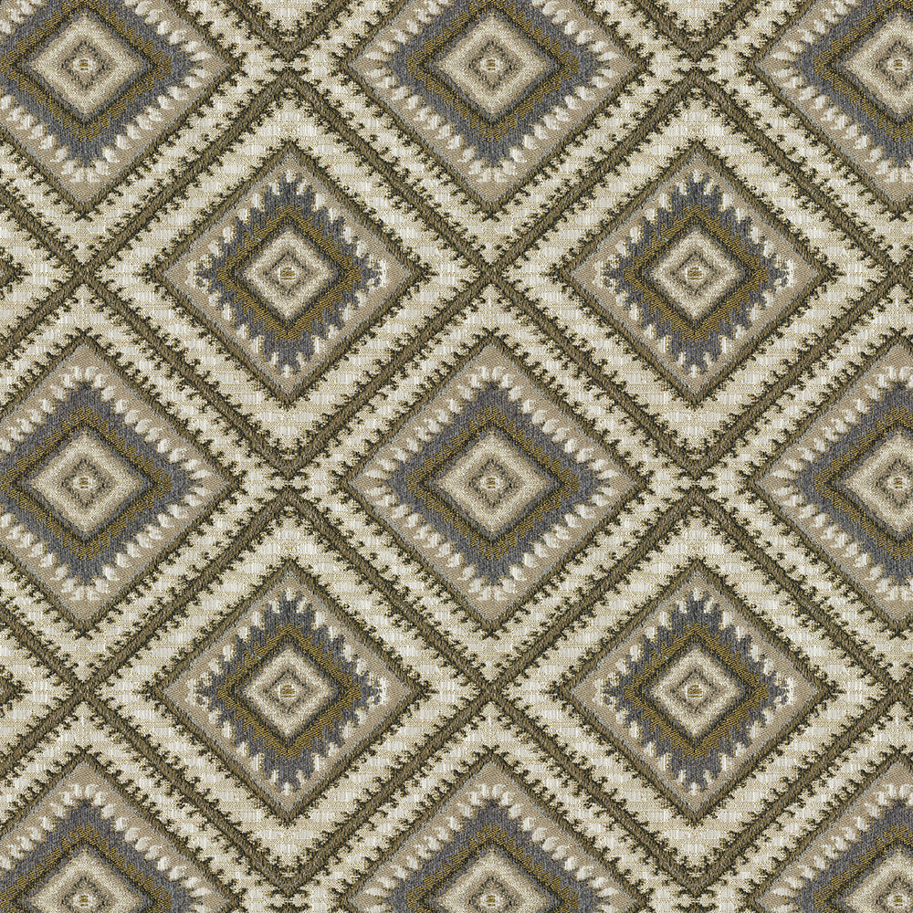NICHOLASJOHN INC NJ-HELTON Nickel Geometric   Fabric - NJ25-768