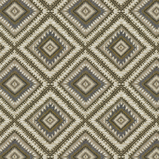 NICHOLASJOHN INC NJ-HELTON Nickel Geometric   Fabric - NJ25-768