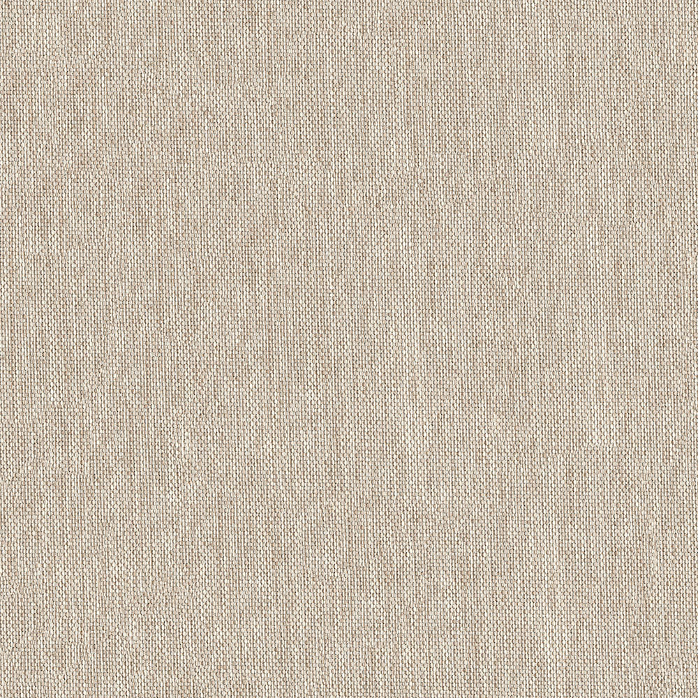 Beige woven fabric texture close-up with natural fibers and subtle color variation.