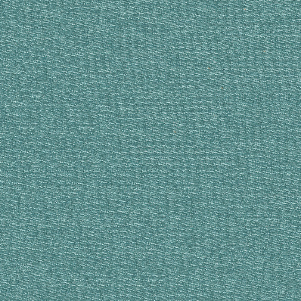 Turquoise solid fabric close-up with a soft textured weave, suitable for garments or crafts.