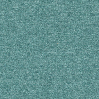 Turquoise solid fabric close-up with a soft textured weave, suitable for garments or crafts.
