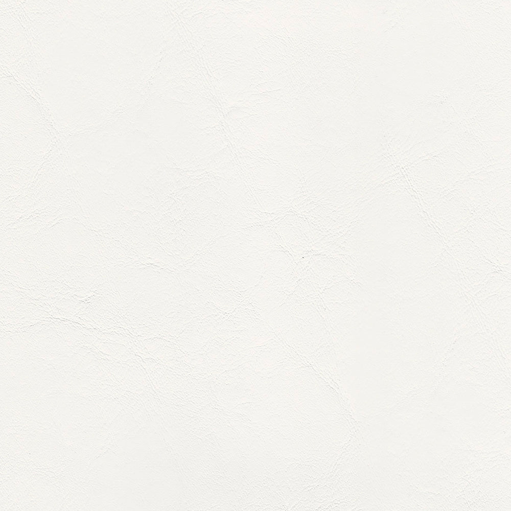 White solid fabric swatch with a subtle woven texture.
