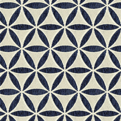 NICHOLASJOHN INC NJ-TURNBOW Navy Geometric   Fabric - NJ25-799