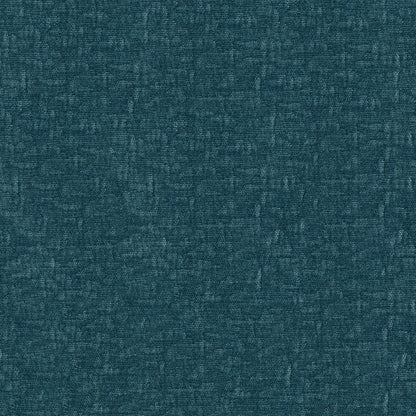 Teal textured fabric close-up with linen-like weave, upholstery-style textile.