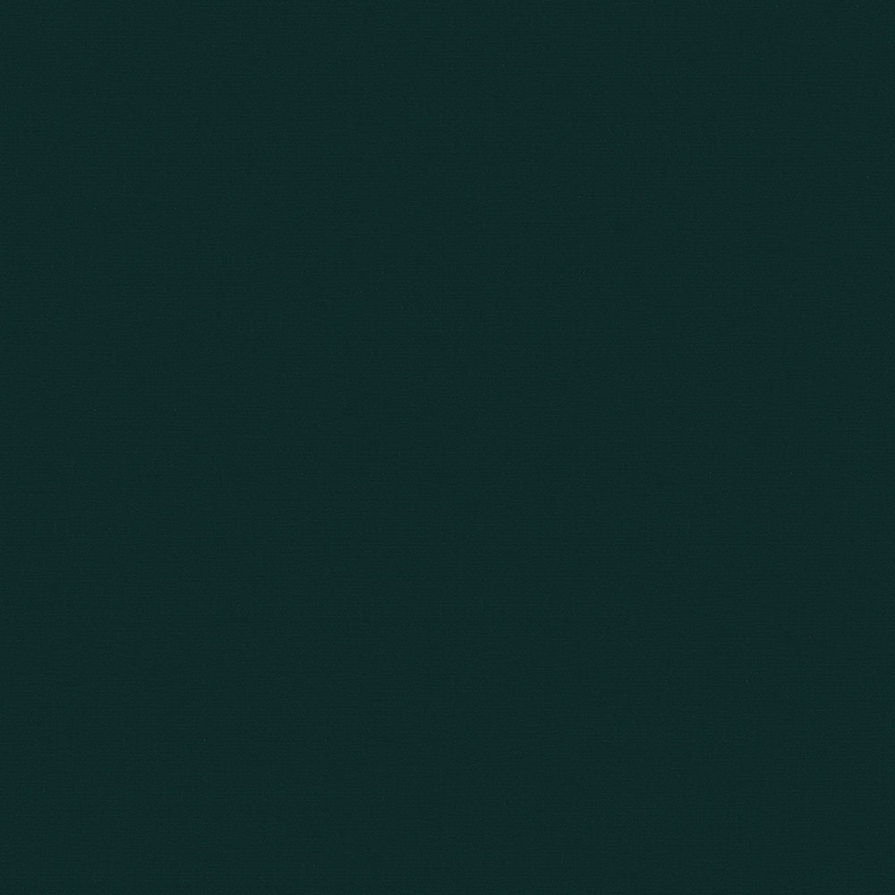 Dark forest green solid fabric swatch.