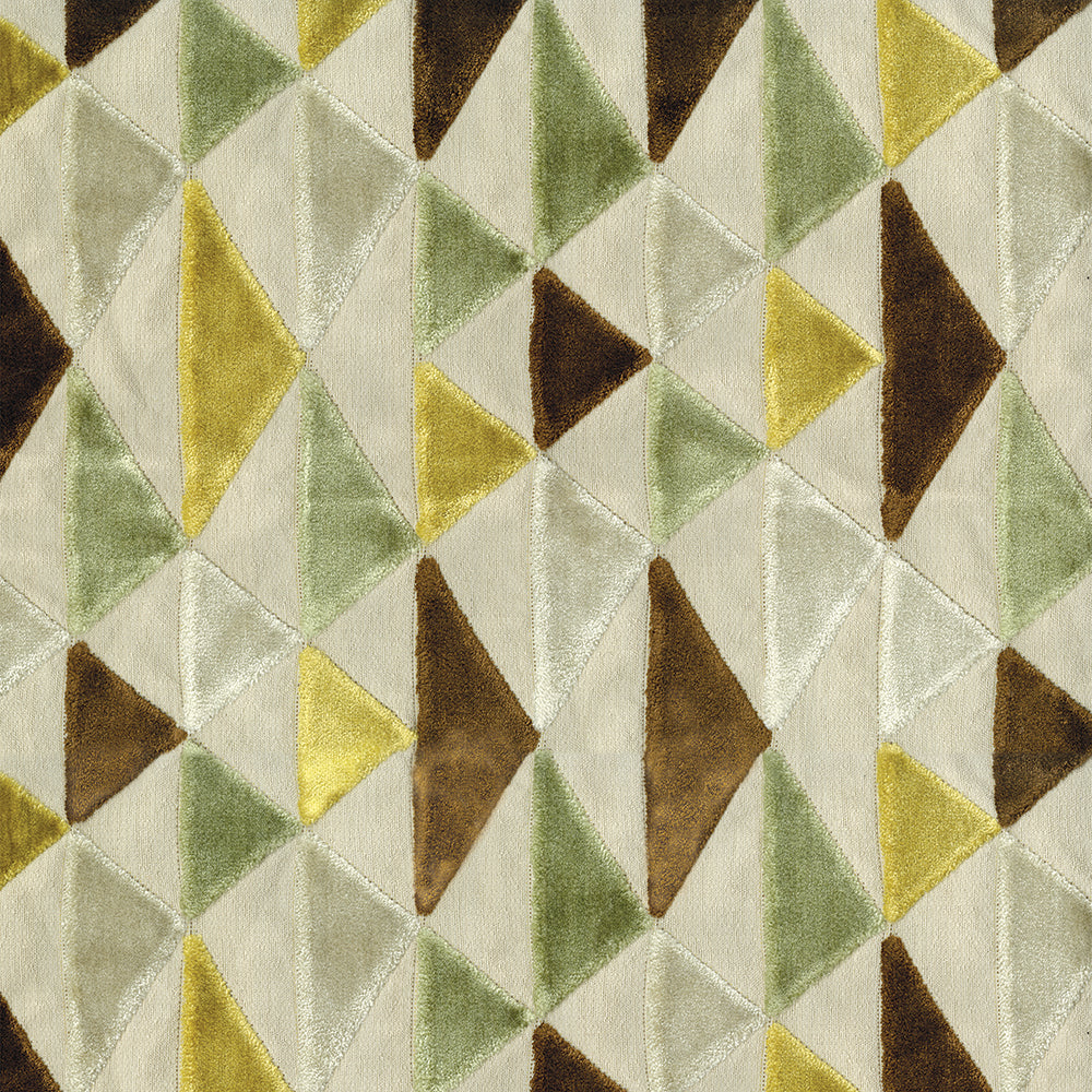 NICHOLASJOHN INC NJ-SALVO Lichen Velvet,Geometric   Fabric - NJ25-2523