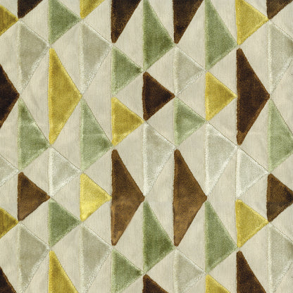 NICHOLASJOHN INC NJ-SALVO Lichen Velvet,Geometric   Fabric - NJ25-2523