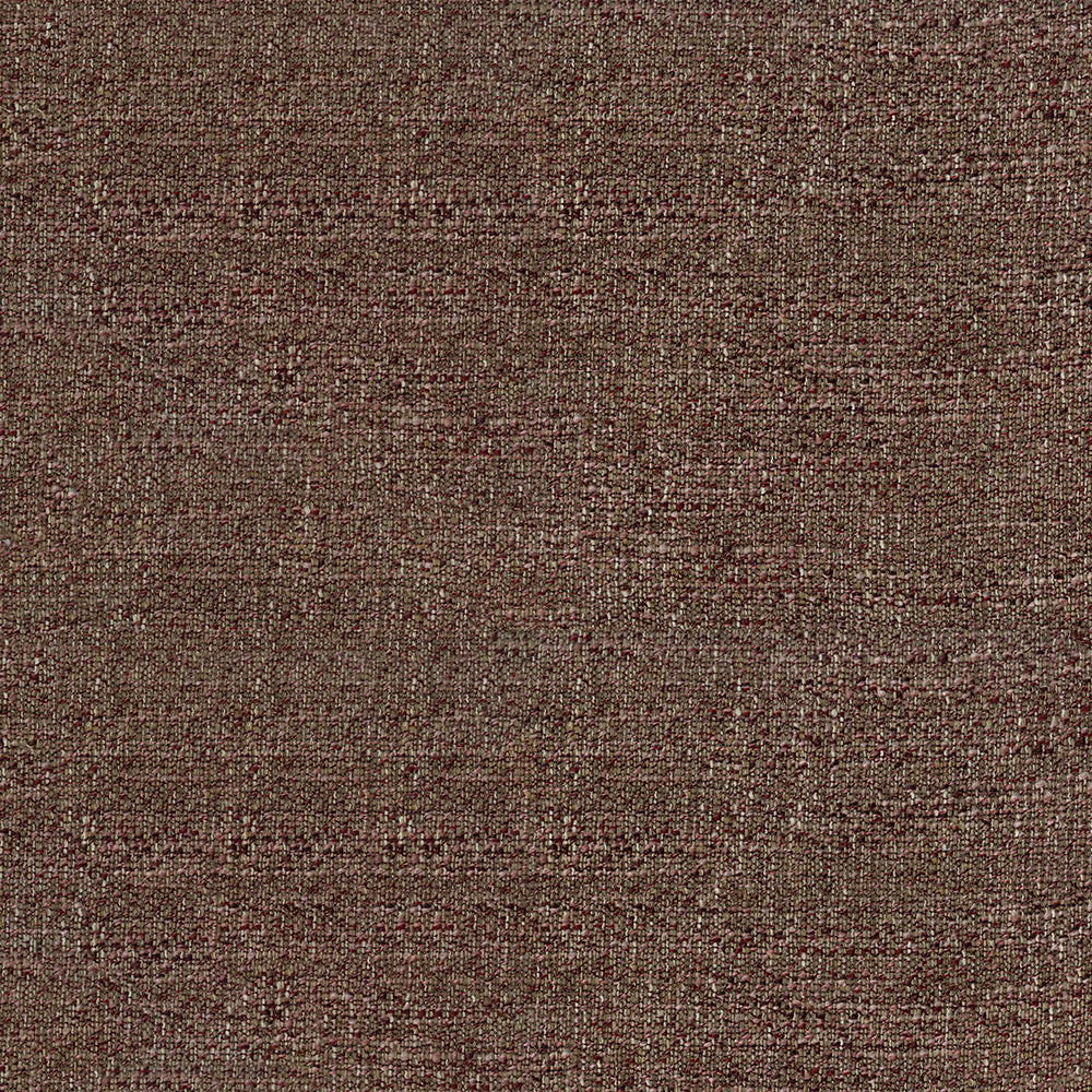 Brown solid fabric swatch; textured upholstery fabric in a warm chocolate-brown color.