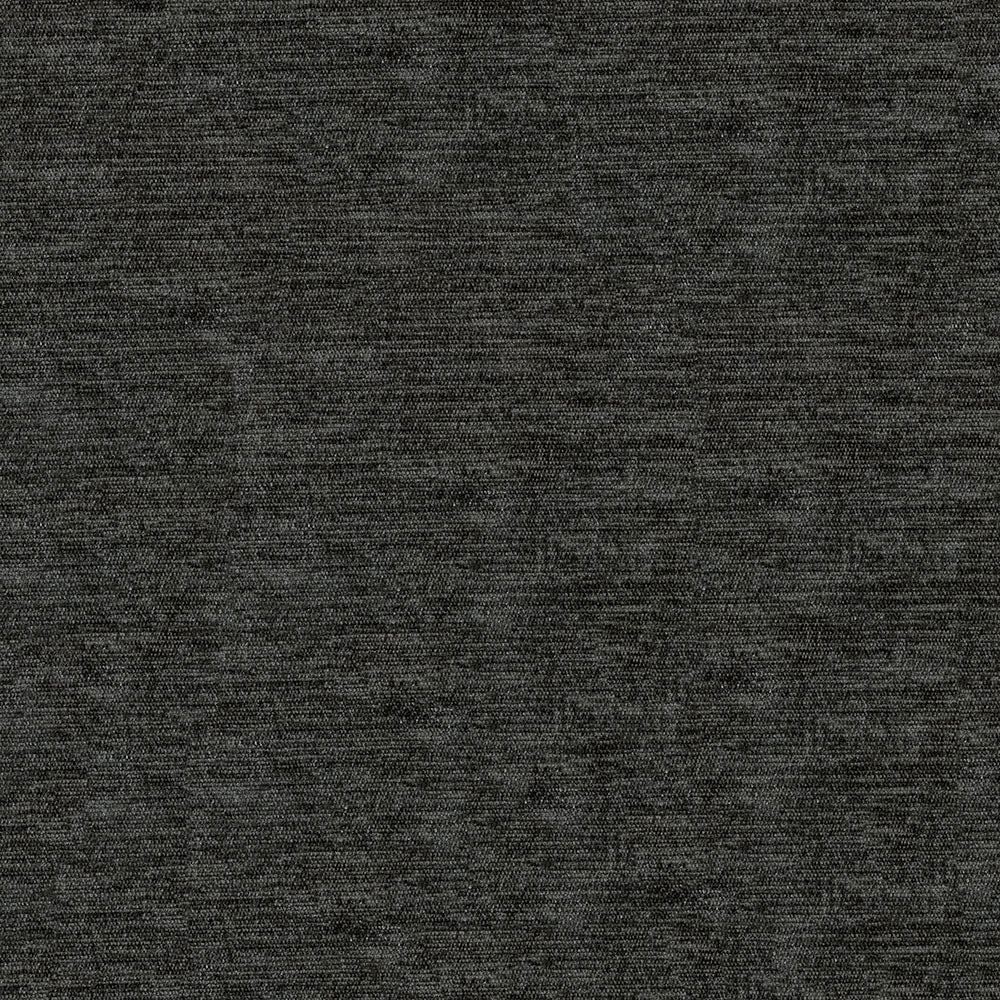 Dark charcoal heather knit fabric texture with subtle speckling, cozy and soft for sweaters or loungewear.