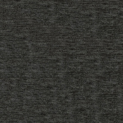 Dark charcoal heather knit fabric texture with subtle speckling, cozy and soft for sweaters or loungewear.