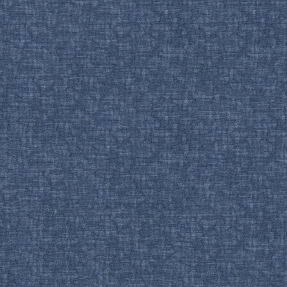 Close-up of blue solid fabric with a subtle woven texture.
