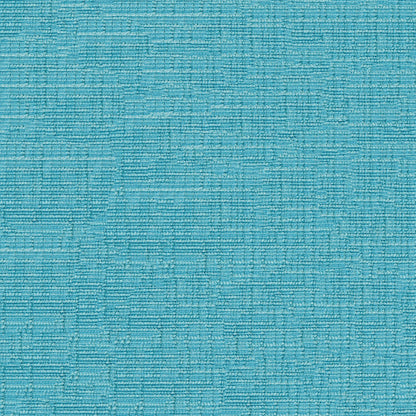 Turquoise solid fabric with subtle texture, suitable for upholstery.