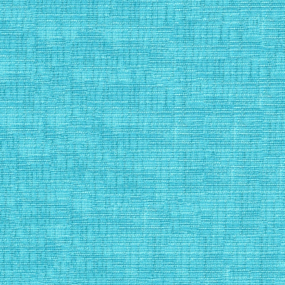 Close-up turquoise woven fabric texture with subtle grid pattern, ideal for upholstery or crafts.