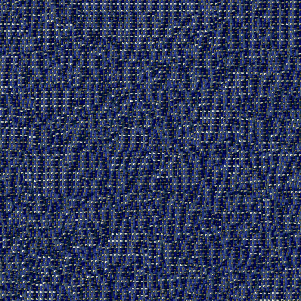 Navy blue tweed fabric; solid color, textured woven upholstery material.
