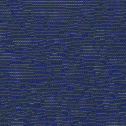 Navy blue tweed fabric; solid color, textured woven upholstery material.