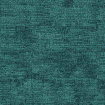 Teal textured woven fabric close-up with subtle weave pattern.