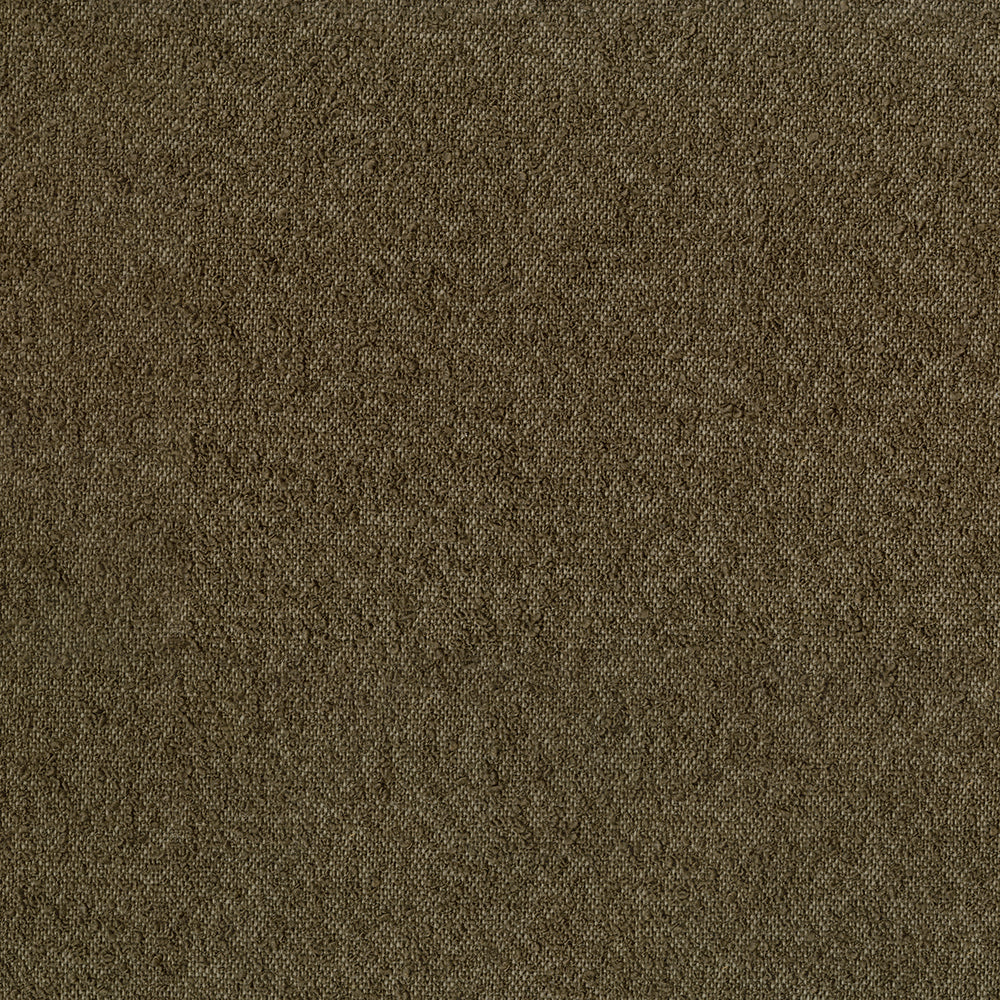 Brown coarse woven fabric texture with subtle specks; earthy upholstery textile for furniture or bags.