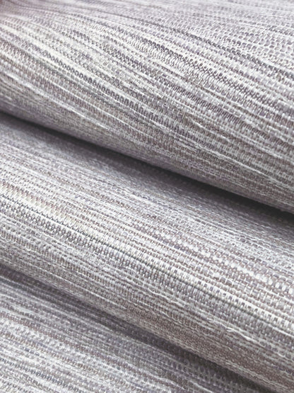 York Wallcoverings Classic Wovens Trousseau Lavender York High Performance Textile Wallcovering Traditional Weaves Greys  Wallpaper - 200-12