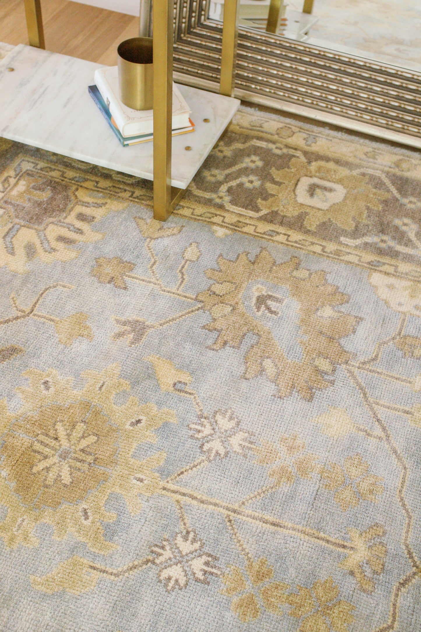 EXQUISITE RUGS   Antique Weave Oushak Indoor Hand Knotted    - 2000-6'X9'