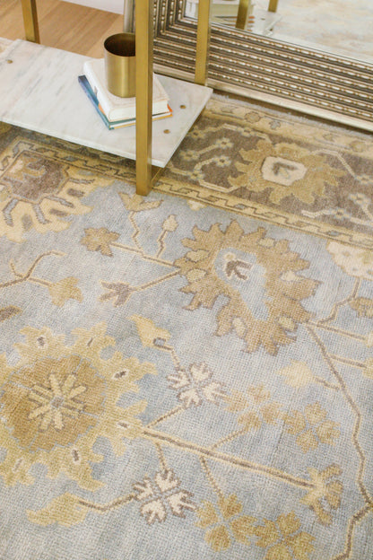 EXQUISITE RUGS   Antique Weave Oushak Indoor Hand Knotted    - 2000-10'X14'