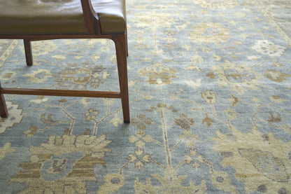 EXQUISITE RUGS   Antique Weave Oushak Indoor Hand Knotted    - 2000-9'X12'