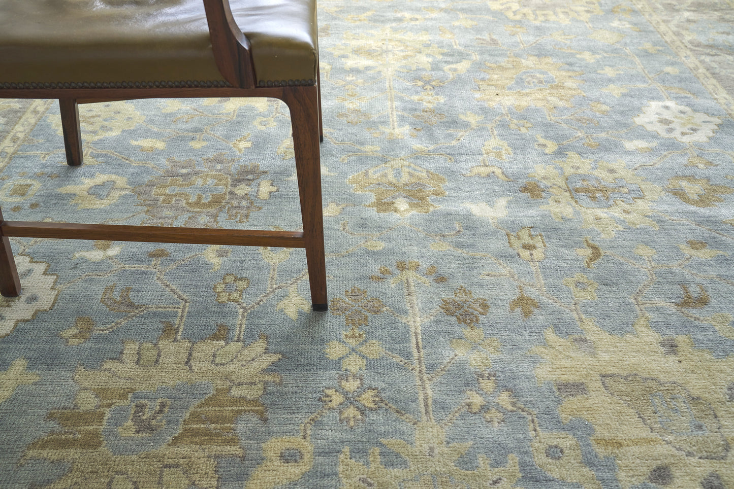 EXQUISITE RUGS   Antique Weave Oushak Indoor Hand Knotted    - 2000-6'X9'