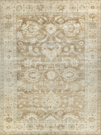 EXQUISITE RUGS   Antique Weave Oushak Indoor Hand Knotted    - 2001-9'X12'