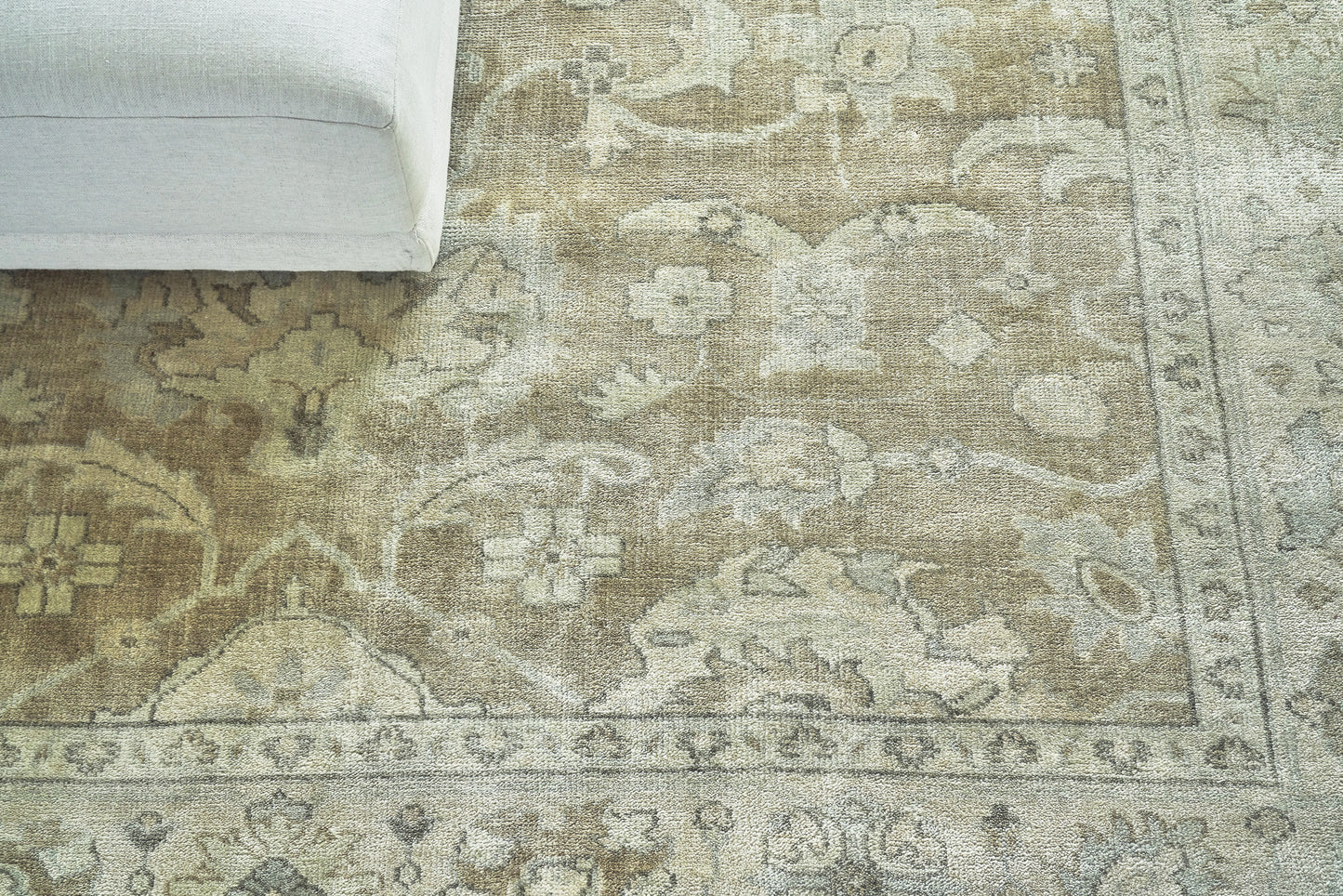 EXQUISITE RUGS   Antique Weave Oushak Indoor Hand Knotted    - 2001-8'X10'