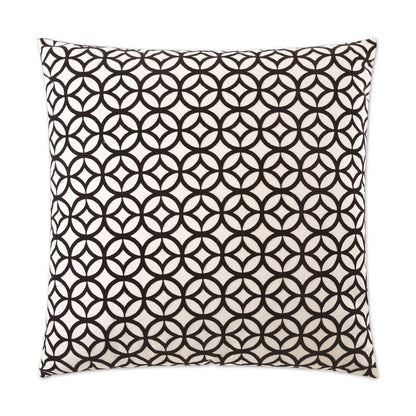 D.V. KAP HOME   24" x 24" Prisim Pillow Traditional, Circular - Dots    - 2007-2424