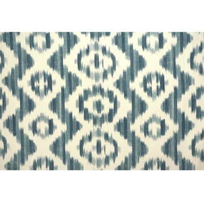 LEE JOFA PRINT IKAT/SOUTHWEST/KILIMS WHITE,BLUE,   - 2007156.51.0