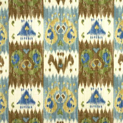 LEE JOFA PRINT IKAT/SOUTHWEST/KILIMS BEIGE,LIGHT BLUE,BROWN   - 2008118.613.0