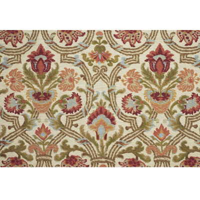 LEE JOFA PRINT MEDALLION / SUZANI / PERSIAN BURGUNDY/RED,GREEN,BROWN   - 2008174.230.0