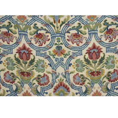 LEE JOFA PRINT MEDALLION / SUZANI / PERSIAN BLUE,BURGUNDY/RED,GREEN   - 2008174.519.0