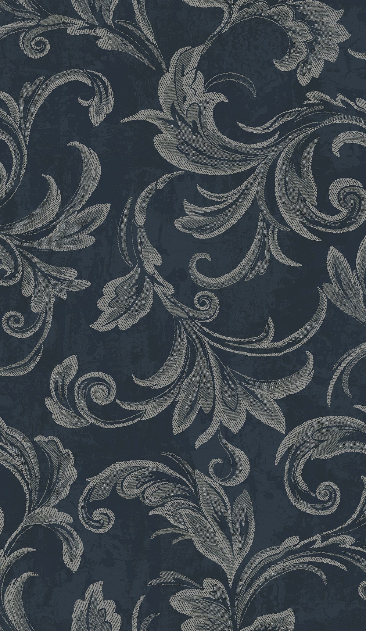 Etten Studios  Scroll Scroll Transitional Navy, Silver, , Gray   - 2010102