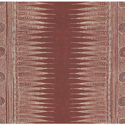 LEE JOFA PRINT GLOBAL BURGUNDY/RED,BEIGE,BLUE   - 2010136.9.0