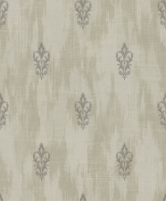Etten Studios  Fleur de Lis Fleur De Lis Transitional Beige , Cream   - 2011106