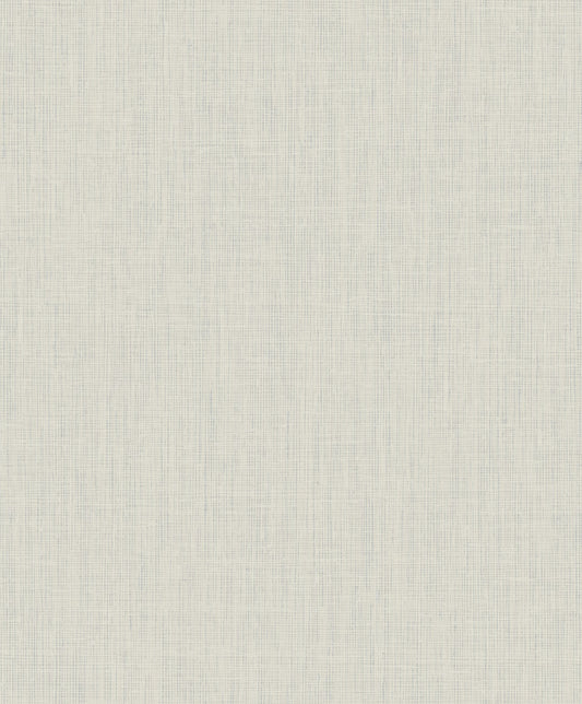 Etten Studios  Elegant Burlap Linen Transitional Powder Blue , Ivory   - 2011402