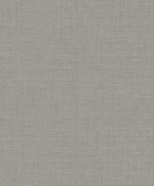 Etten Studios  Elegant Burlap Linen Transitional Silver , Greige   - 2011404