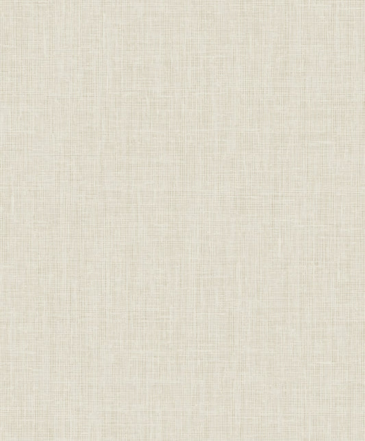 Etten Studios  Elegant Burlap Linen Transitional Tan , Silver   - 2011415
