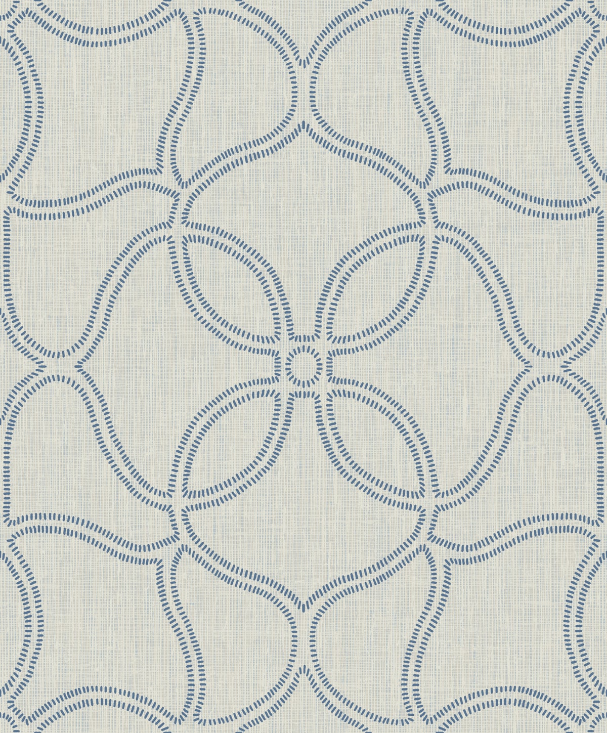 Etten Studios  Geo Lattice Geometric Transitional Ocean Blue , Tan   - 2011502