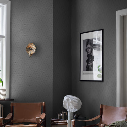 SCHUMACHER  Borastapeter GARBO   SLATE , GOLD   - 2013