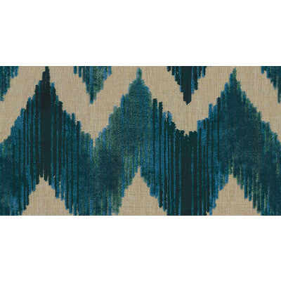 LEE JOFA VELVET FLAMESTITCH BLUE,GREEN,   - 2013120.53.0