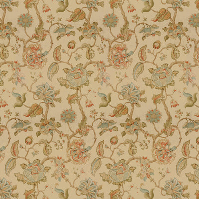 LEE JOFA PRINT  BEIGE,GREEN,BLUE   - 2013130.713.0