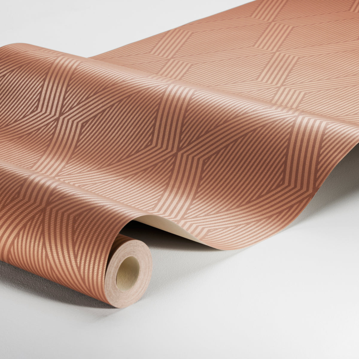 SCHUMACHER  Borastapeter GARBO   TERRACOTTA , GOLD   - 2014