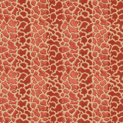 LEE JOFA VELVET ANIMAL SKINS RED,RUST,   - 2015120.19.0