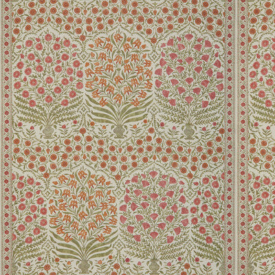 LEE JOFA PRINT GLOBAL MULTI,RUST,SAGE   - 2017108.924.0