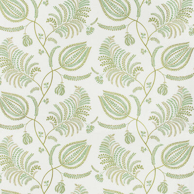 LEE JOFA EMBROIDERY BOTANICAL & FLORAL GREEN,CELERY,SAGE   - 2017158.23.0