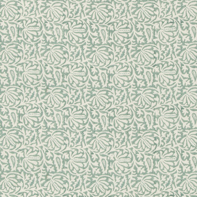 LEE JOFA PRINT BOTANICAL & FLORAL TEAL,TURQUOISE,   - 2017169.13.0