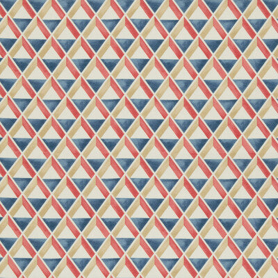 LEE JOFA PRINT GEOMETRIC MULTI,RED,BLUE   - 2018144.195.0