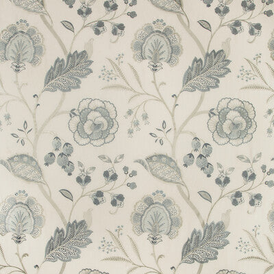 LEE JOFA EMBROIDERY JACOBEANS LIGHT BLUE,SPA,   - 2019100.115.0